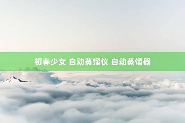 初春少女 自动蒸馏仪 自动蒸馏器
